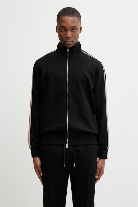 Paul Smith TAPED SEAM bluza rozpinana z lyocellem męska czarna M1R.877Z.V02745