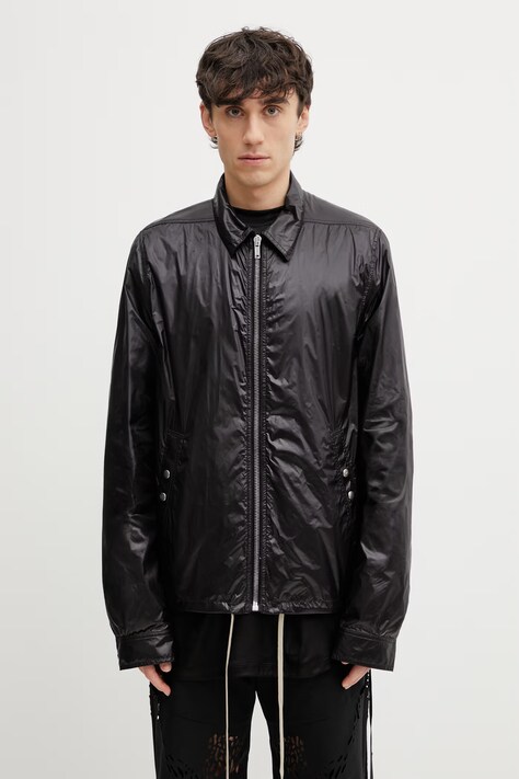 Rick Owens DRKSHDW kurtka męska czarna DU01F4783.NPS