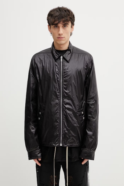 Rick Owens DRKSHDW kurtka męska czarna DU01F4783.NPS