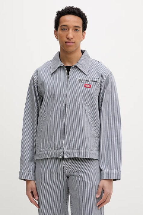 Dickies kurtka koszulowa męska bawełniana granatowa DK0A88K1RI21