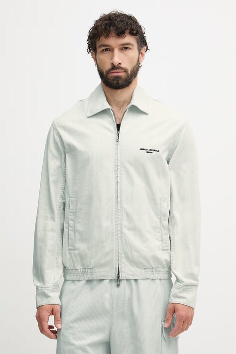 Armani Exchange traper jakna za muškarce plava XM002123 AF22401