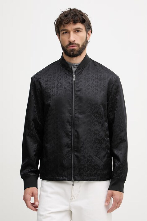 Armani Exchange демисезонная куртка мужская чёрная XM002239 AF22864