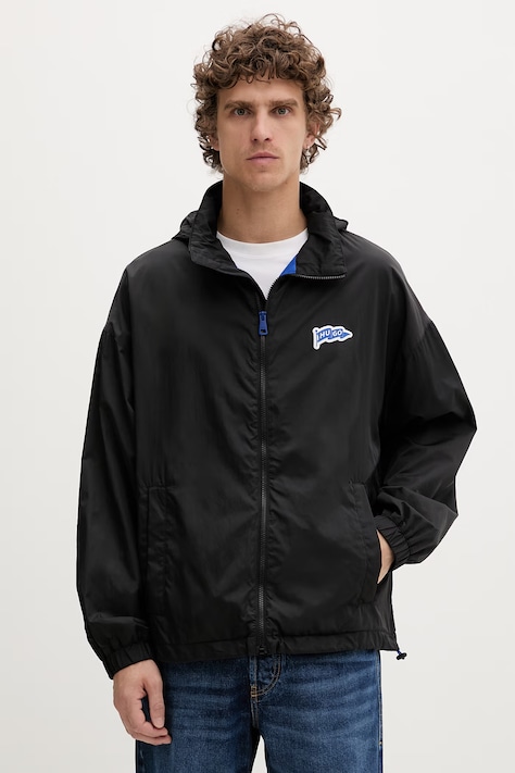 HUGO Blue kurtka przejściowa męska Bex2621 czarna 50556476