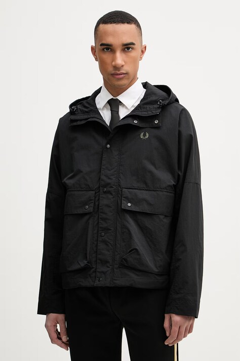 Fred Perry kurtka męska czarna J2323