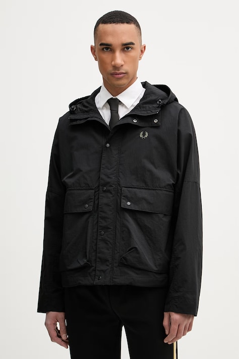 Fred Perry kurtka męska czarna J2323
