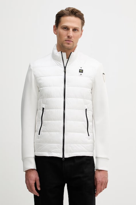 Куртка Blauer HEBRON колір білий демісезонна BLUC02207