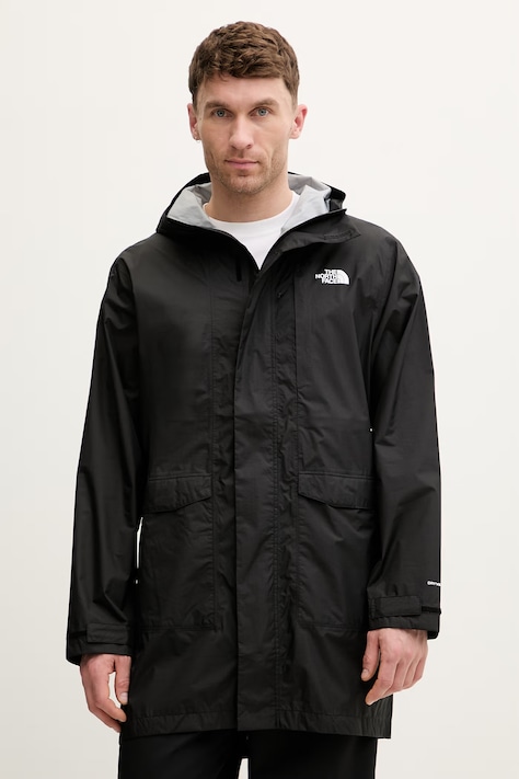 The North Face kurtka męska Packable Shell Parka czarna NF0A883H4H01