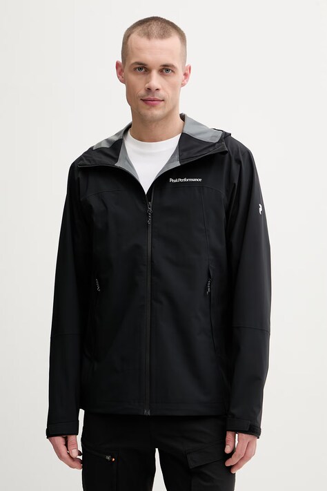 Peak Performance kurtka trekkingowa męska Trail Hipe czarna G80671