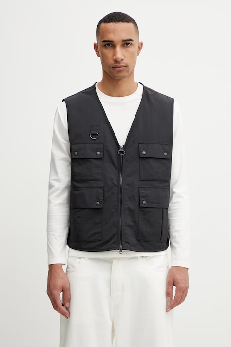 Barbour MGI0315BK11 bezrękawnik męski czarny Flyfishing