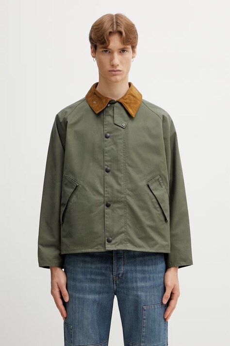 Barbour MWX1678GN32 kurtka woskowana męska zielona OS Transport Wax