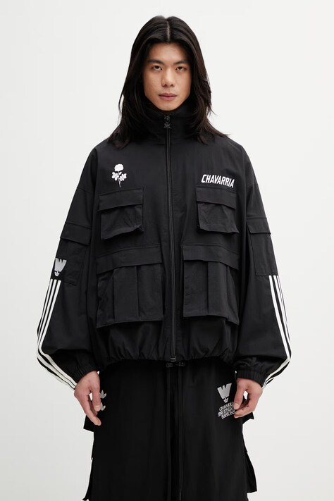 adidas Originals x Willy Chavarria яке мъжко черно KW1732