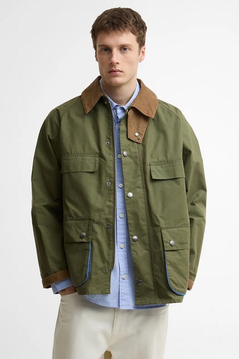 Barbour x Paul Smith Sugarlump Bedale kurtka bawełniana męska zielona MCA1126GN52