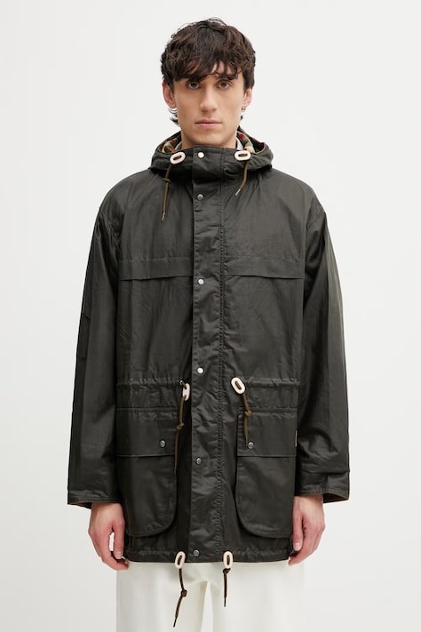 Barbour x Paul Smith Durham kurtka męska zielona MWX2561OL51