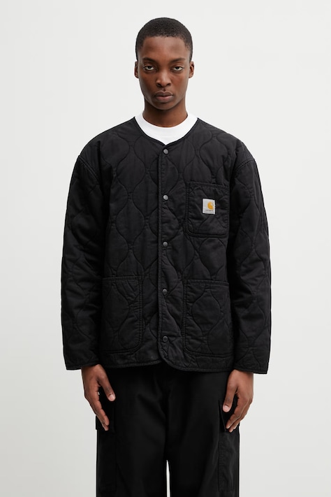 Carhartt WIP Skyton Liner kurtka pikowana bawełniana męska czarna I036965.89XX