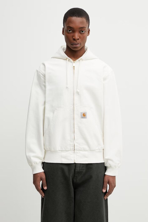 Carhartt WIP OG Active Jacket kurtka przejściowa bawełniana męska biała I034311.D602