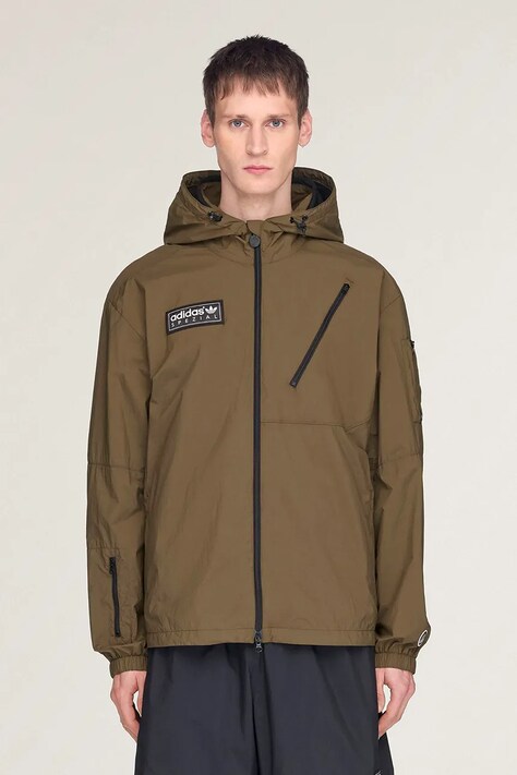 adidas Originals x SPZL prechodná bunda pánska zelená KF6800