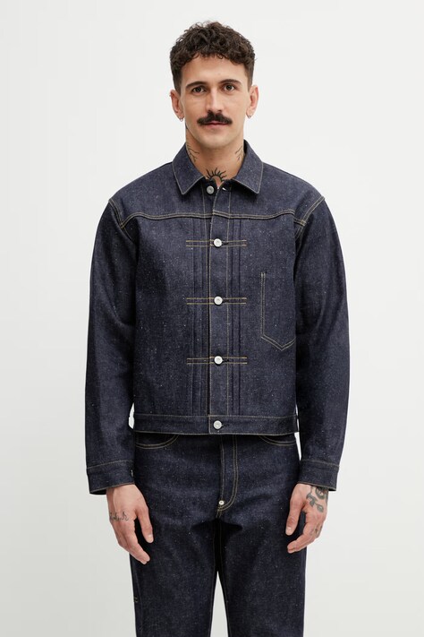 Human Made kurtka jeansowa jeansowa męska niebieska HM31JK002