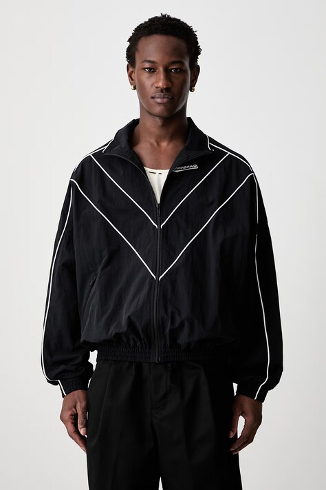 Willy Chavarria BAD BOY short jacket Men's black WCJKT0068