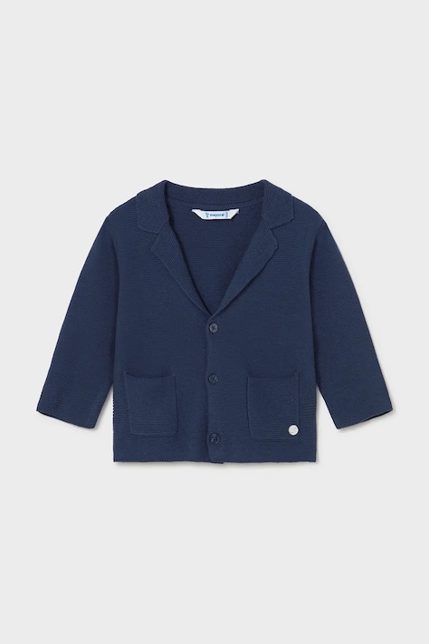 Βαμβακερό σακάκι για βρέφη Mayoral χρώμα: ναυτικό μπλε, 1403
