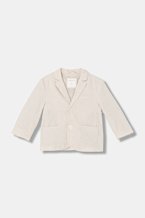 Детско сако с лен Mayoral в бежово 1404