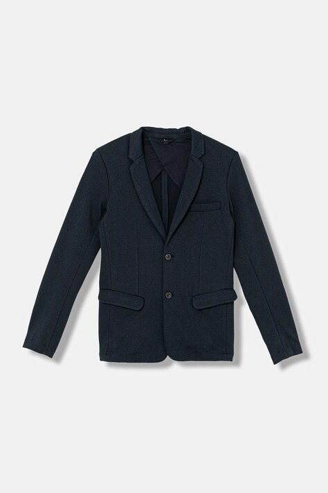 Emporio Armani marynarka dziecięca kolor granatowy EB001346 AF20698