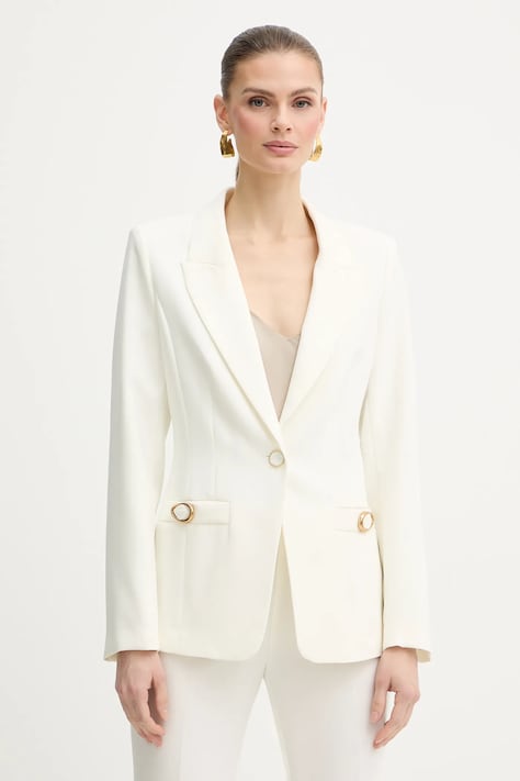 Sako Marciano by Guess ZAIRA biela farba, jednoradová, jednofarebná, 6RGN03 7357A