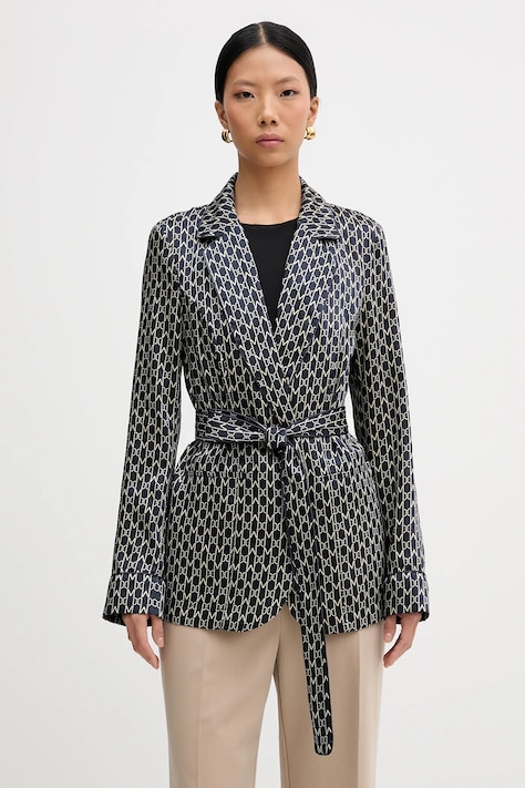 Пиджак Marciano by Guess ELIDA цвет синий без замка узор 6RGN08 7435A