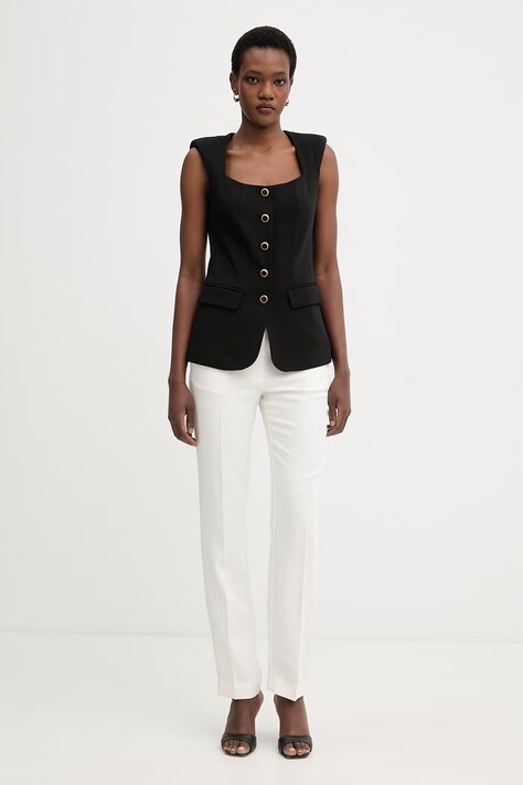 Marciano by Guess жилет жіночий з віскозою GRETHA — SS26-KZD00O, чорний — фото 2