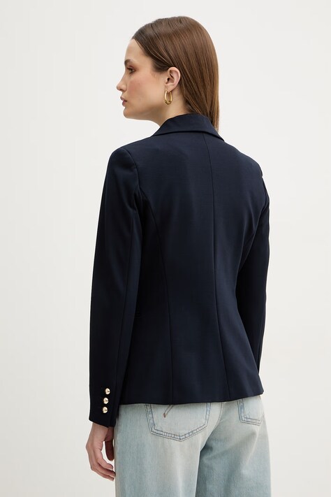Marella marynarka RITMO kolor granatowy jednorzędowa gładka 2613911024200