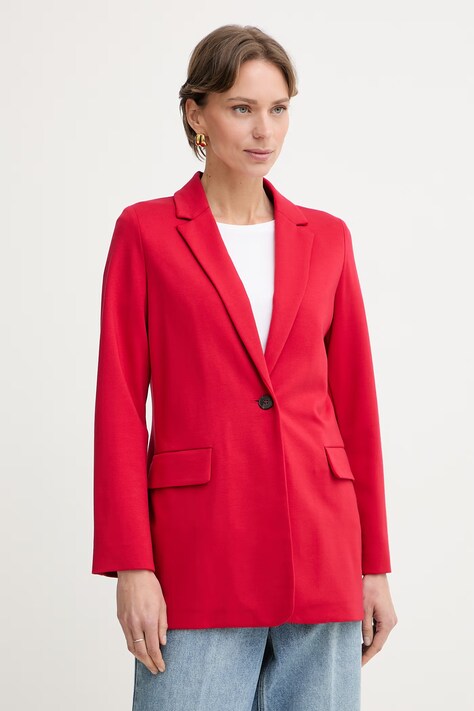 Marella giacca monopetto da donna con viscosa Emme by Marella rossa 2615911041200