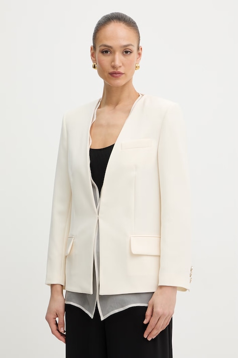 Simona Corsellini marynarka damska beżowa P26CPGI00301