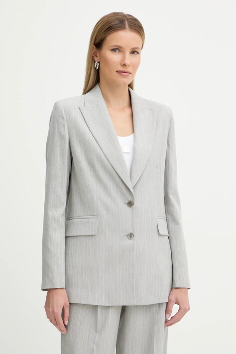 Fracomina marynarka kolor szary jednorzędowa FS26SJ3002W587Q7