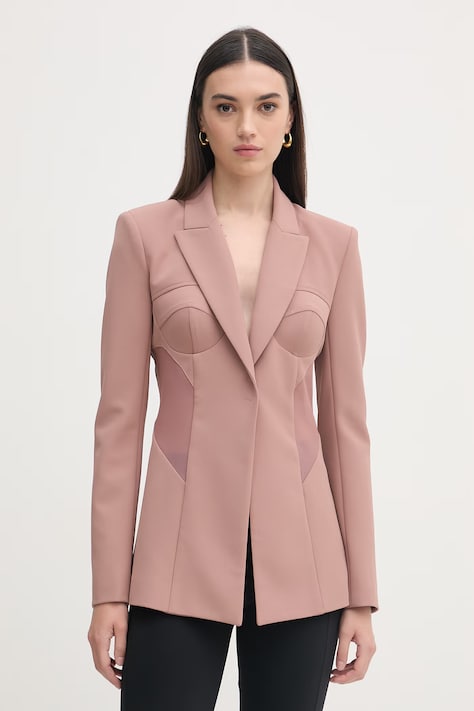 Patrizia Pepe marynarka damska brązowa 2S1547 A737