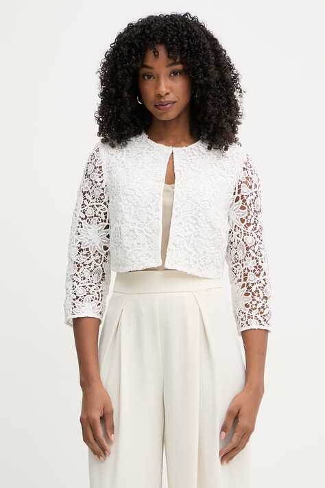 Morgan żakiet damski biały VLACE