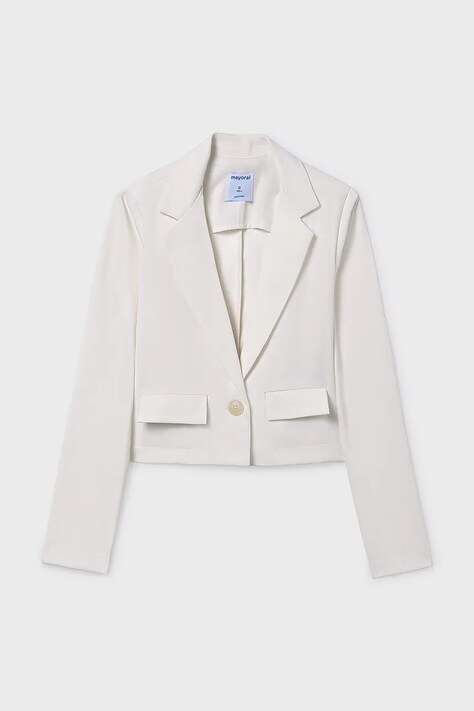 Mayoral marynarka dziecięca kolor biały 6403