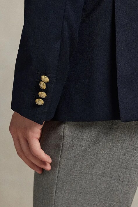 Піджак з додаванням вовни Polo Ralph Lauren — фото 4