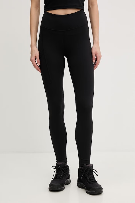 Fjallraven legginsy damskie High Coast czarne regular waist F14200218