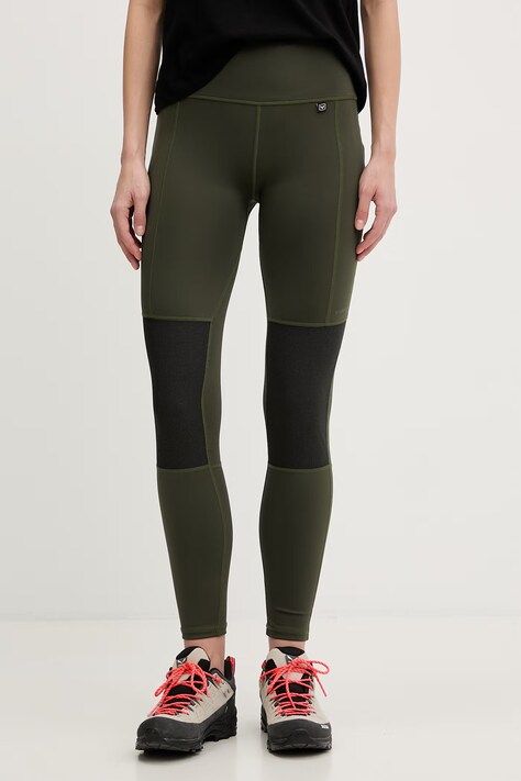 Viking legginsy damskie Levanta zielone high waist