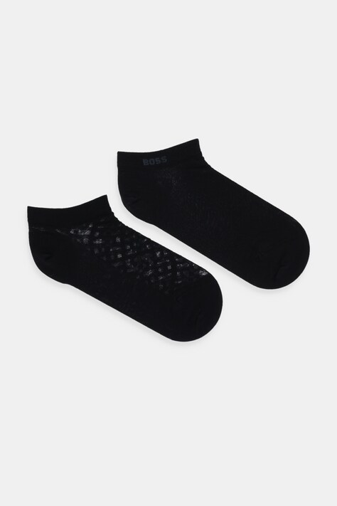 BOSS skarpetki 2P AS BMono Net CC W 2-pack kolor czarny 50553492