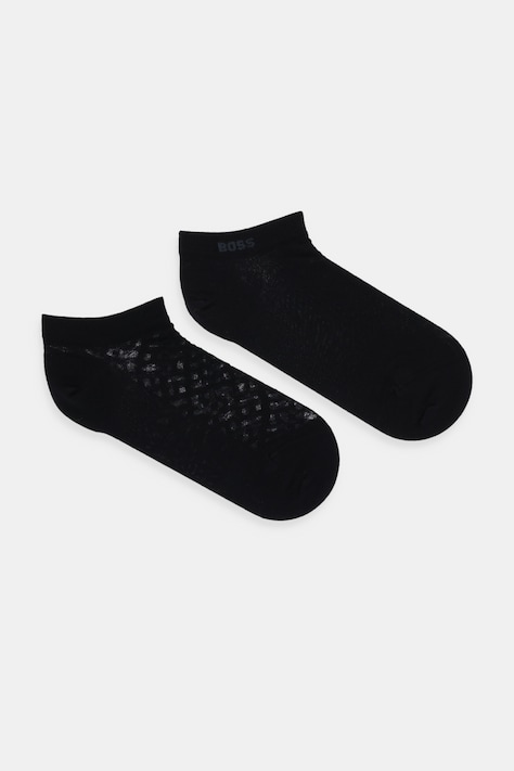 Ponožky BOSS 2P AS BMono Net CC W 2-pack černá barva, 50553492