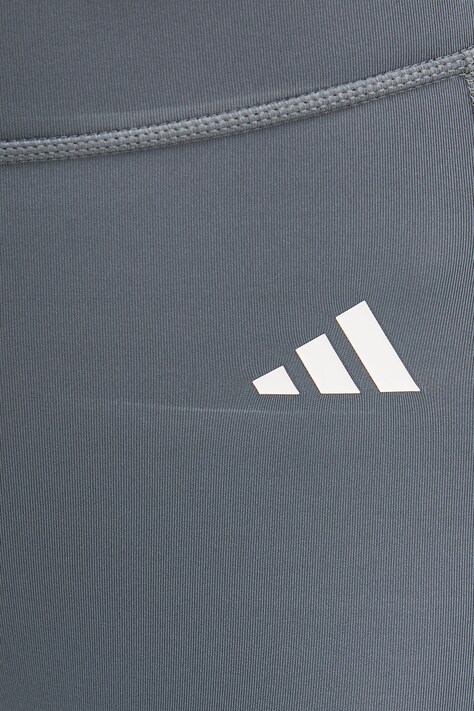 adidas Performance legginsy treningowe Essentials damskie kolor niebieski z nadrukiem JI5513