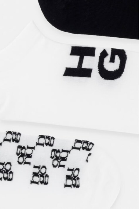 HUGO skarpetki 3-pack 3P AS LOGO CC W kolor biały 50553447