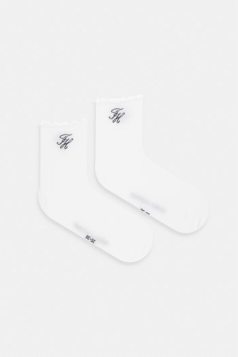 Tommy Hilfiger skarpety damskie 2-pack białe 701238772