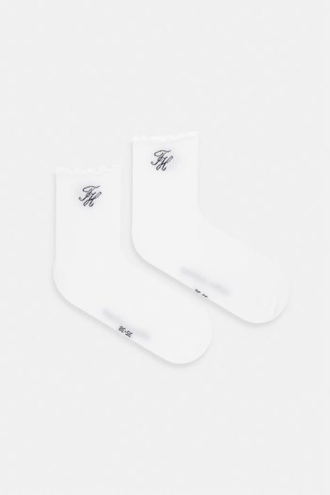 Tommy Hilfiger skarpety damskie 2-pack białe 701238772