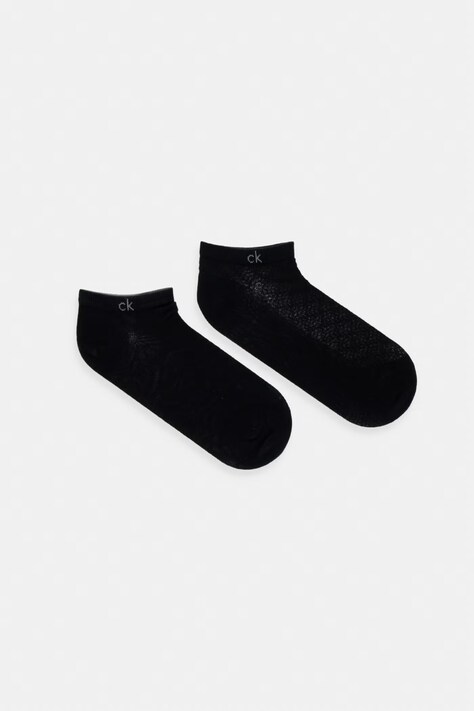 Calvin Klein skarpety damskie 2-pack czarne 701238124