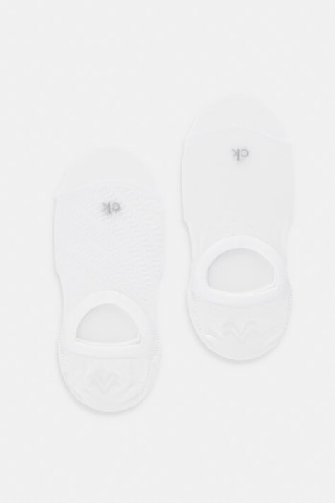 Calvin Klein skarpety stopki damskie białe 701238125