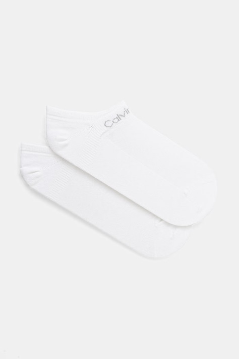 Calvin Klein skarpety damskie 2-pack białe 701238141