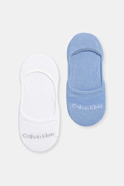 Calvin Klein skarpety stopki damskie niebieskie 701239295