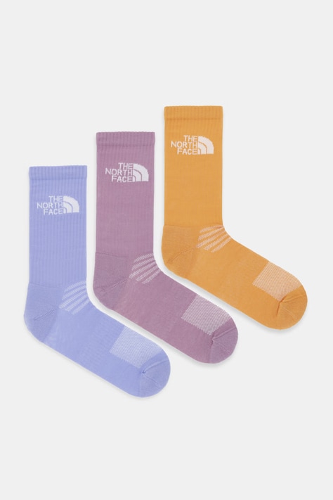 The North Face skarpetki 3-pack kolor niebieski NF0A882HN4W1