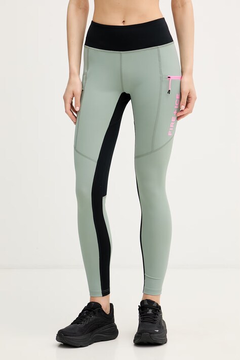 BOGNER Fire+Ice colanți sport pentru femei CANDRA2 verzi regular waist 14928019